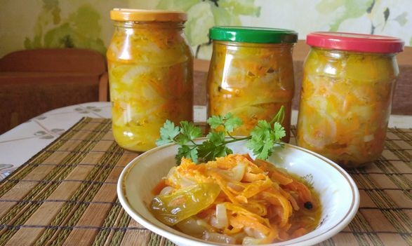 Лучшие рецепты заготовок салатов на зиму