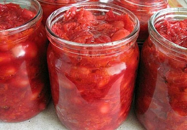 Рецепты салатов на зиму