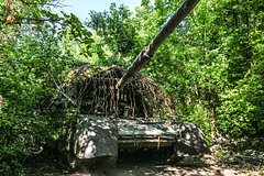 В сети появилось фото российского танка с &laquo;дредами&raquo;